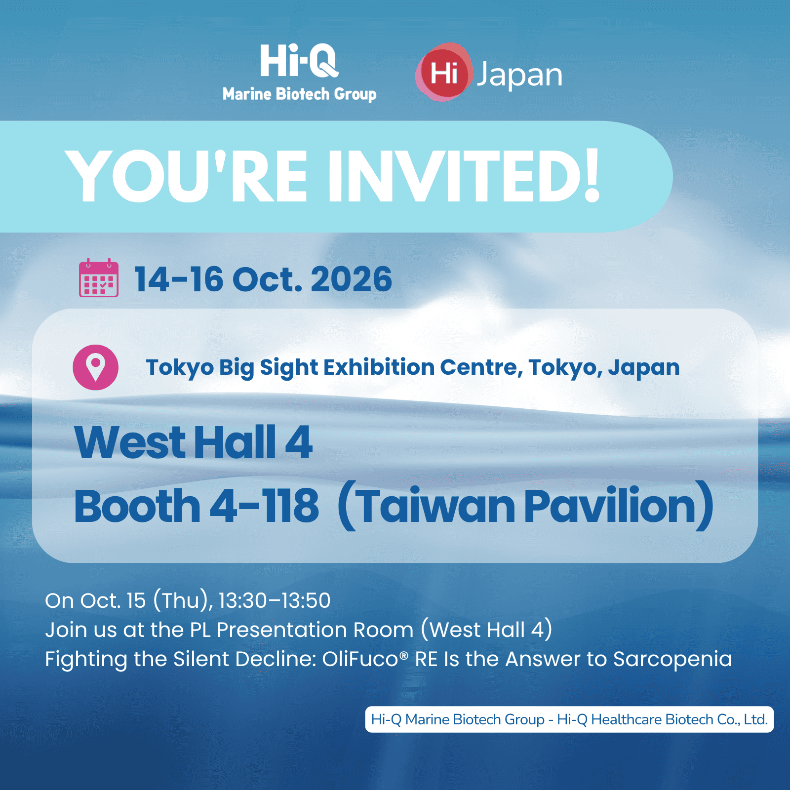 Hi-Q Is Heading to Hi Japan 2026!